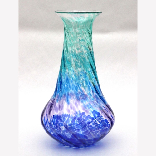 Click to view detail for DB-973 Vase - Jewel Tone Jeannie Bottle $275